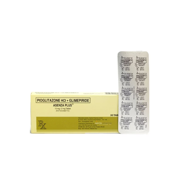 ASENZA PLUS 2MG/ 15MG TABLET – ActiveOne Rx