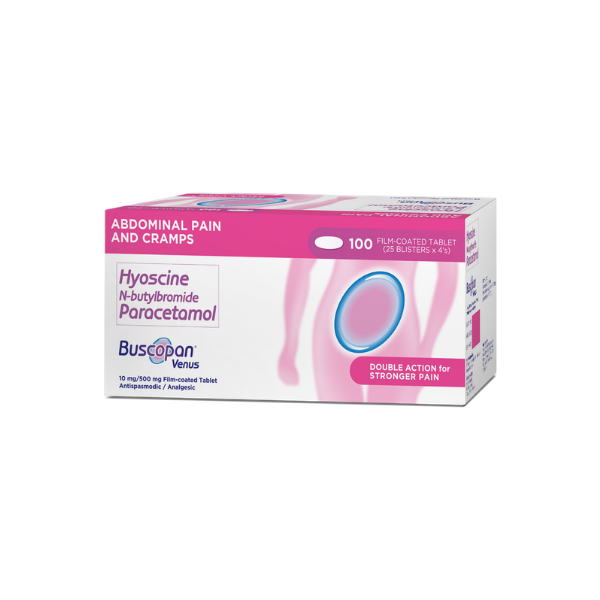 BUSCOPAN VENUS 10MG/500MG TABLET
