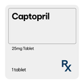 RM CAPTOPRIL 25MG TABLET
