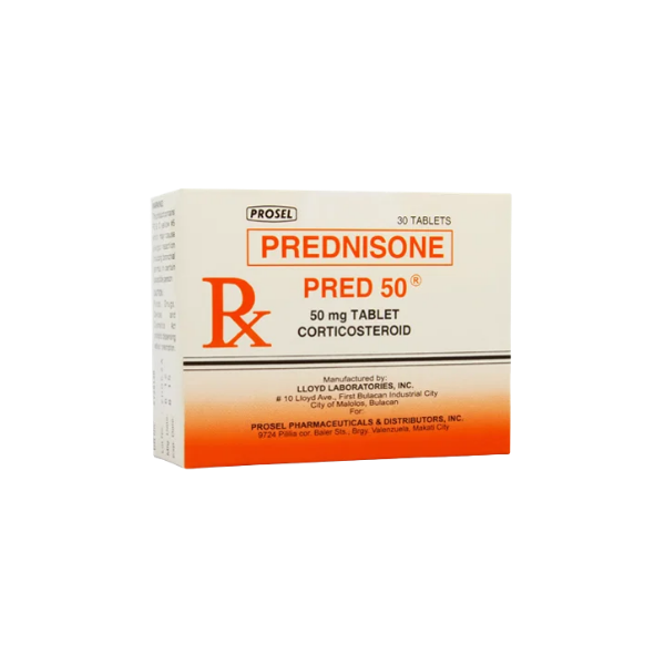 PRED 50MG TABLET
