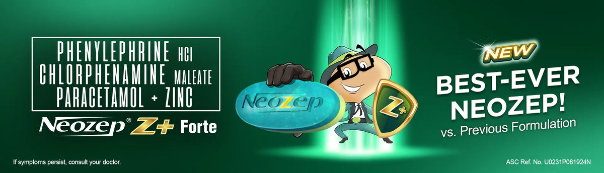 NEOZEP FORTE + ZINC TABLET